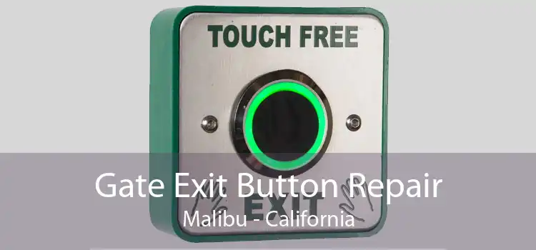 Gate Exit Button Repair Malibu - California