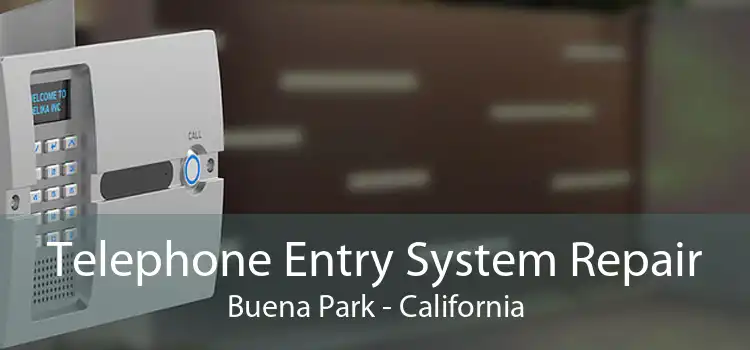 Telephone Entry System Repair Buena Park - California
