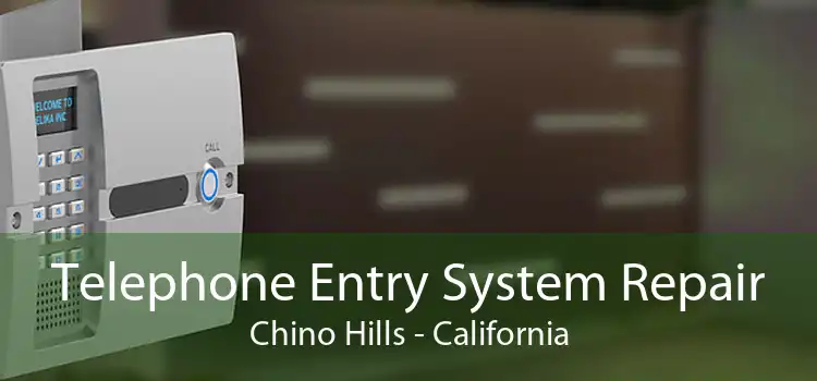 Telephone Entry System Repair Chino Hills - California