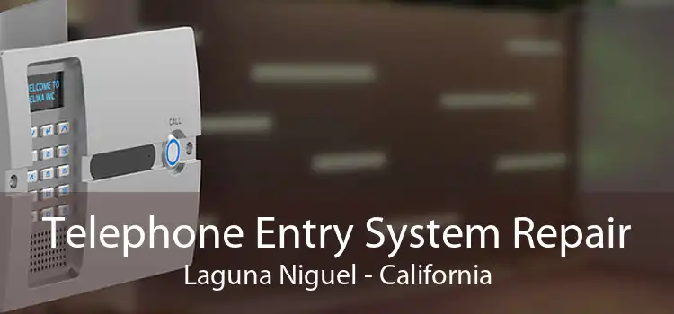 Telephone Entry System Repair Laguna Niguel - California