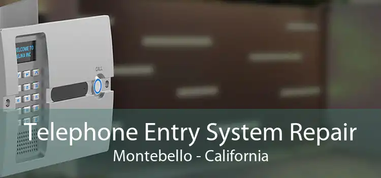 Telephone Entry System Repair Montebello - California